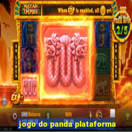 jogo do panda plataforma